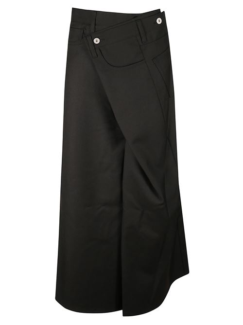 Gonna lunga piegata JUNYA WATANABE | JPS0090511BLACK